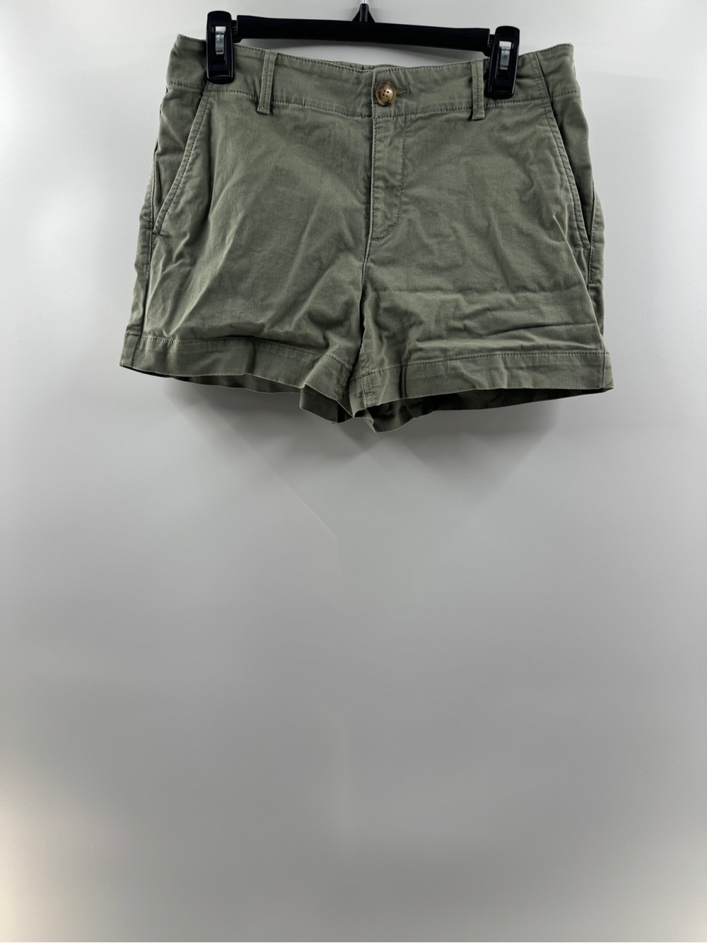 LOFT Monroe Green 4" Chino Shorts – Women's Size 4